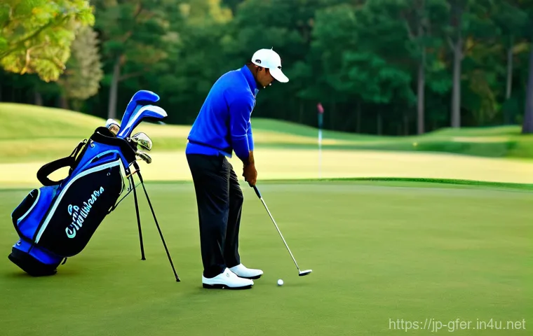 골프 티칭 자격시험 준비 전략 - Image Prompt 1: The Aspiring PGA Teaching Professional's Journey**