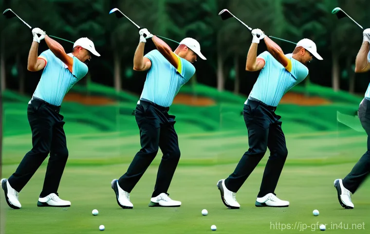 골프 프로 실무에서 알아야 할 골프 용어 - Here are three detailed image generation prompts in English, keeping all your essential guidelines i...